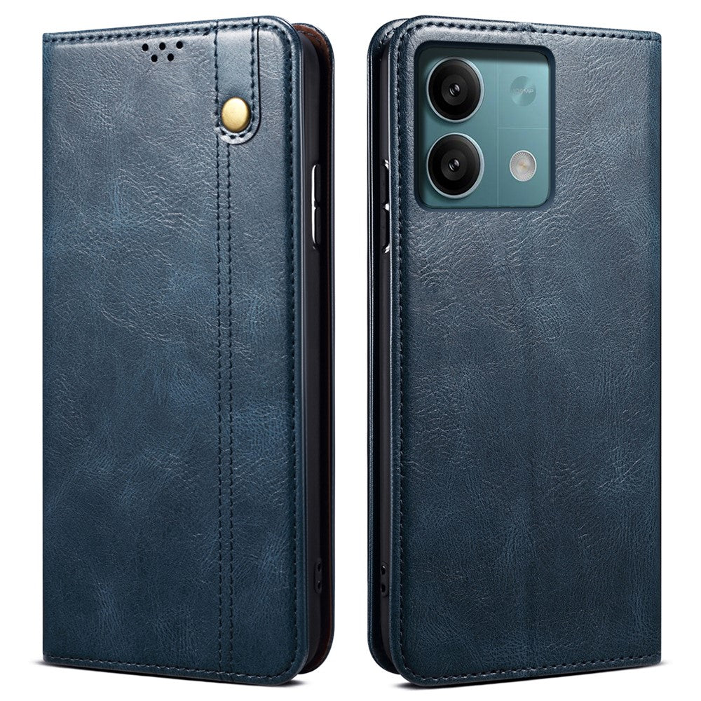 For Xiaomi Redmi Note 13 4G Wallet Phone Case Leather Flip Phone Cover