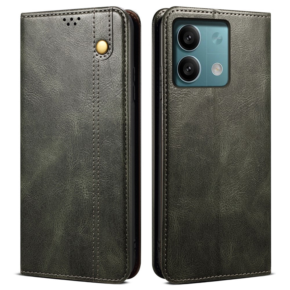 For Xiaomi Redmi Note 13 4G Wallet Phone Case Leather Flip Phone Cover