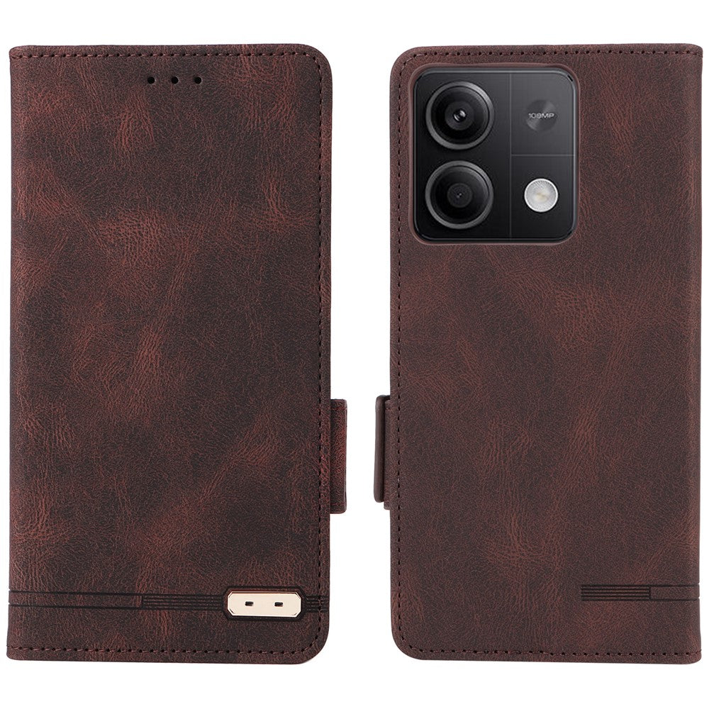 For Xiaomi Redmi Note 13 5G / Note 13 5G (China) Case Wallet PU Leather Flip Phone Cover