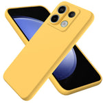 For Xiaomi Redmi Note 13 Pro 5G / Poco X6 5G Case Liquid Silicone Phone Cover Anti-Scratch Fiber Lining