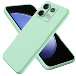 For Xiaomi Redmi Note 13 5G / Note 13 5G (China) Case Liquid Silicone Slim Protective Phone Cover with Strap