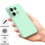 For Xiaomi Redmi Note 13 5G / Note 13 5G (China) Case Liquid Silicone Slim Protective Phone Cover with Strap