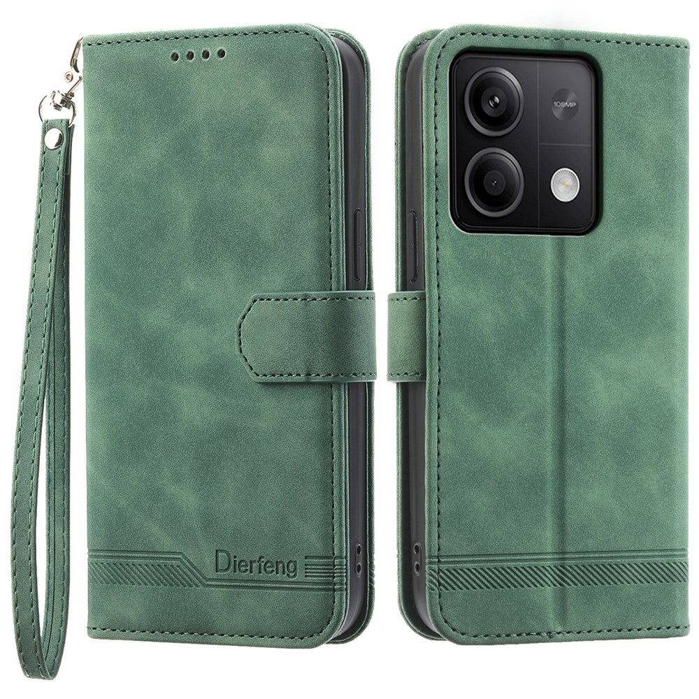 DIERFENG DF-03 for Xiaomi Redmi Note 13 5G / Note 13 5G (China) Case Wallet Leather Cover