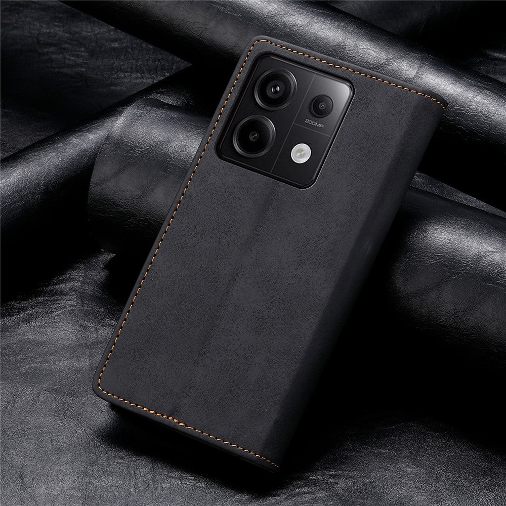 DF-05 For Xiaomi Redmi Note 13 Pro 5G / Poco X6 5G Case RFID Blocking Phone Cover Wallet