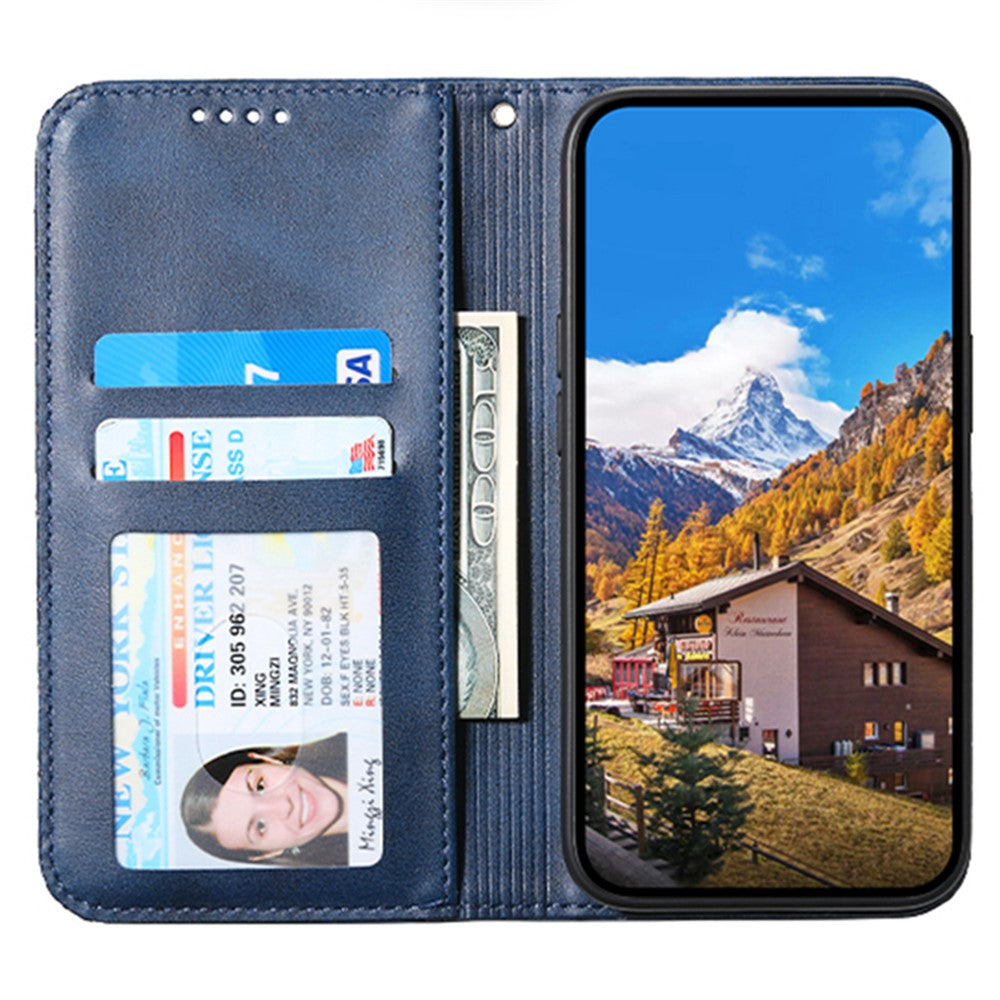 For Xiaomi Redmi Note 13 Pro+ 5G Leather Case Wallet Flip Cover Rhombus Pattern
