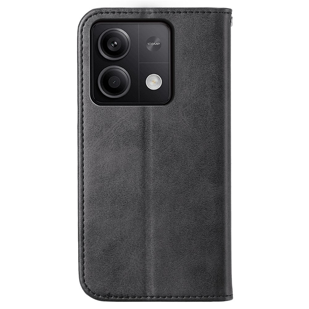 For Xiaomi Redmi Note 13 5G / Note 13 5G (China) Case with Hand Strap Wallet Leather Cover