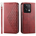 Xiaomi Redmi Note 13 5G / Note 13 5G (Kina) fodral med handrem plånboksfodral i läder