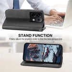 For Xiaomi Redmi Note 13 Pro 5G / Poco X6 5G Case Wallet Magnetic Leather Cover Rhombus Pattern