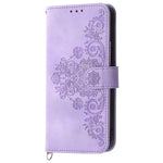 For Xiaomi Redmi Note 13 Pro 5G / Poco X6 5G Case Multi Card Slots PU Leather Cover Flower Pattern