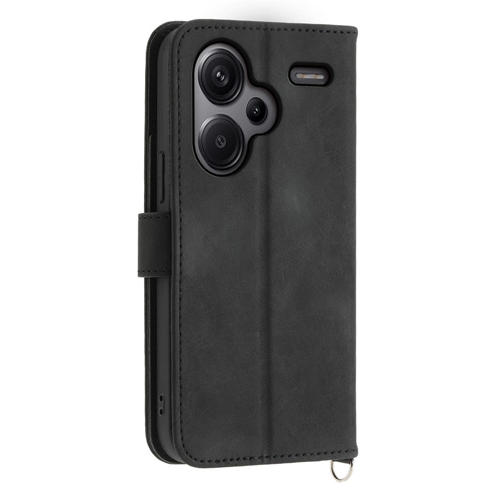 For Xiaomi Redmi Note 13 Pro+ 5G Case Crossbody Leather Phone Cover with Card Slots