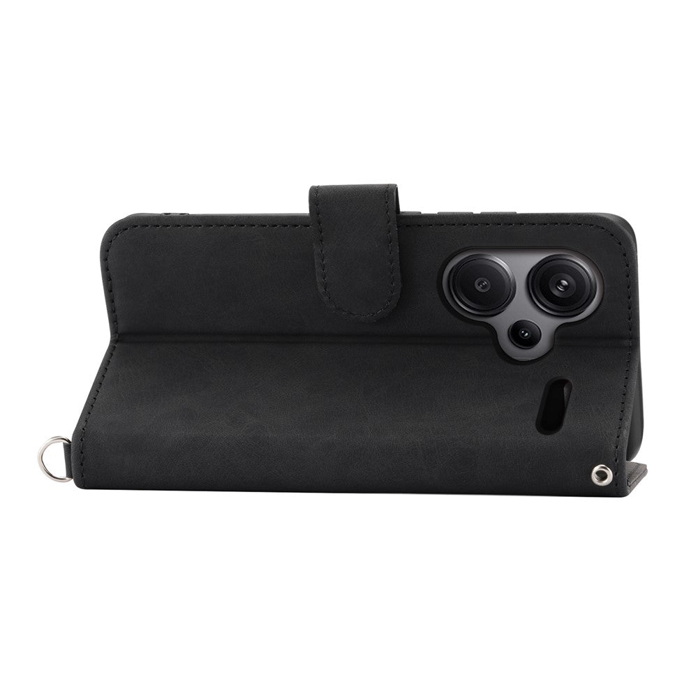 For Xiaomi Redmi Note 13 Pro+ 5G Case Crossbody Leather Phone Cover with Card Slots