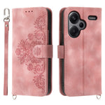 For Xiaomi Redmi Note 13 Pro+ 5G Case Crossbody Leather Phone Cover with Card Slots