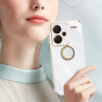 XINLI-cover til Xiaomi Redmi Note 13 Pro+ 5G med ringholder, TPU-bagside til mobiltelefon