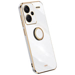 XINLI-cover til Xiaomi Redmi Note 13 Pro+ 5G med ringholder, TPU-bagside til mobiltelefon