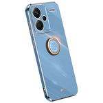 XINLI-cover til Xiaomi Redmi Note 13 Pro+ 5G med ringholder, TPU-bagside til mobiltelefon