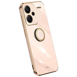 XINLI For Xiaomi Redmi Note 13 Pro+ 5G Case with Ring Kickstand TPU Phone Back Cover