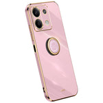 XINLI For Xiaomi Redmi Note 13 5G TPU Case Kickstand Electroplated Phone Cover Protector