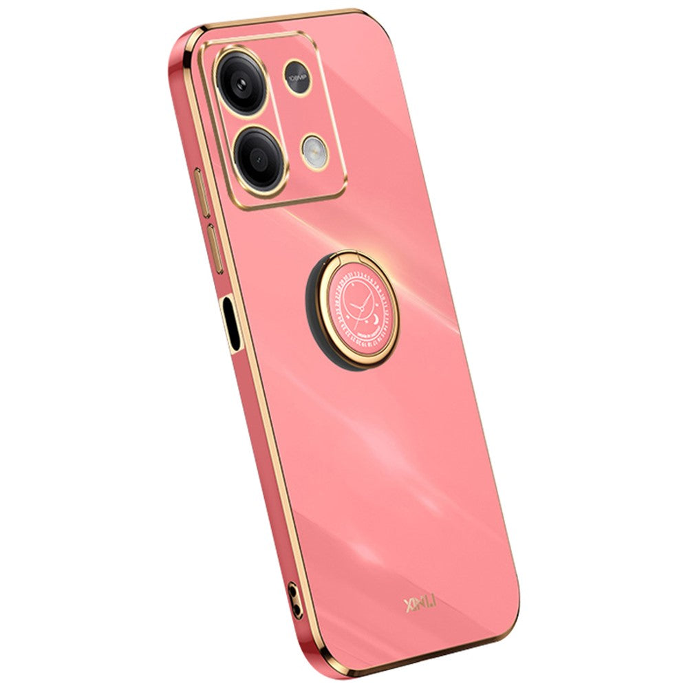 XINLI For Xiaomi Redmi Note 13 5G TPU Case Kickstand Electroplated Phone Cover Protector