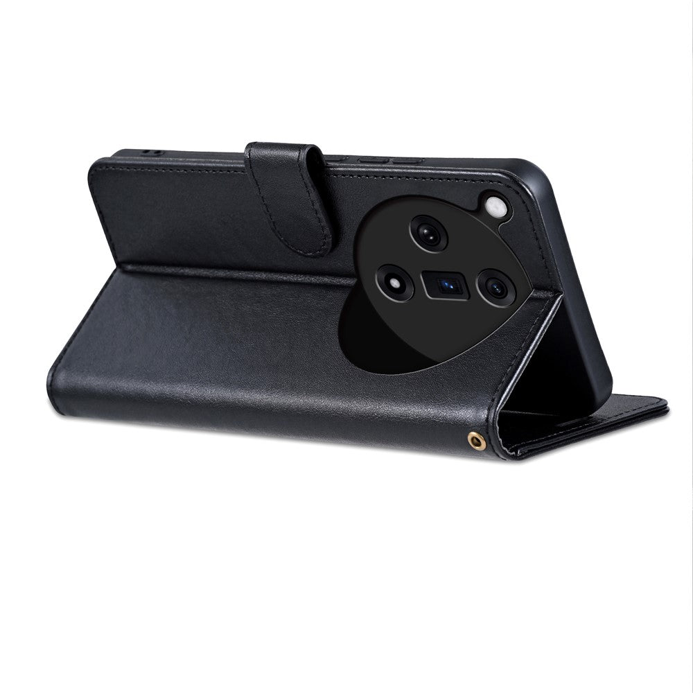 AZNS For Oppo Find X7 5G Leather Case TPU Inner Shell Flip Phone Cover