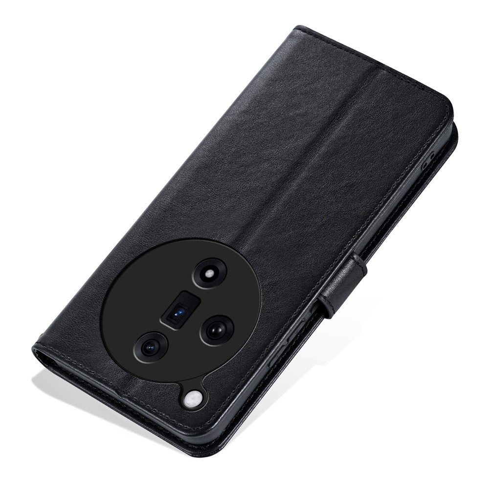AZNS For Oppo Find X7 5G Leather Case TPU Inner Shell Flip Phone Cover