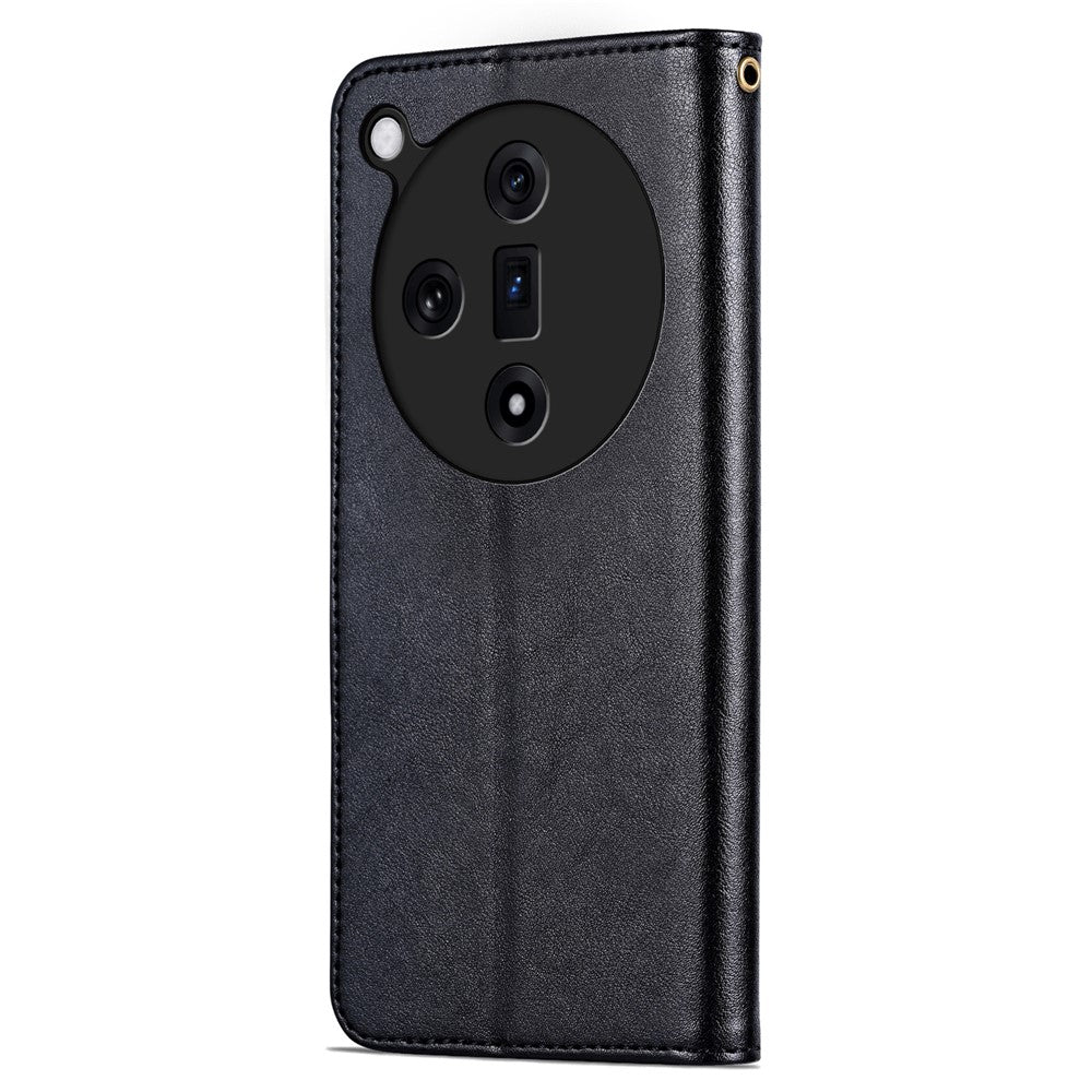 AZNS For Oppo Find X7 5G Leather Case TPU Inner Shell Flip Phone Cover
