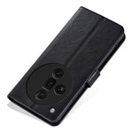 AZNS For Oppo Find X7 Ultra Leather Case Flip Wallet Phone Stand Shockproof Cover