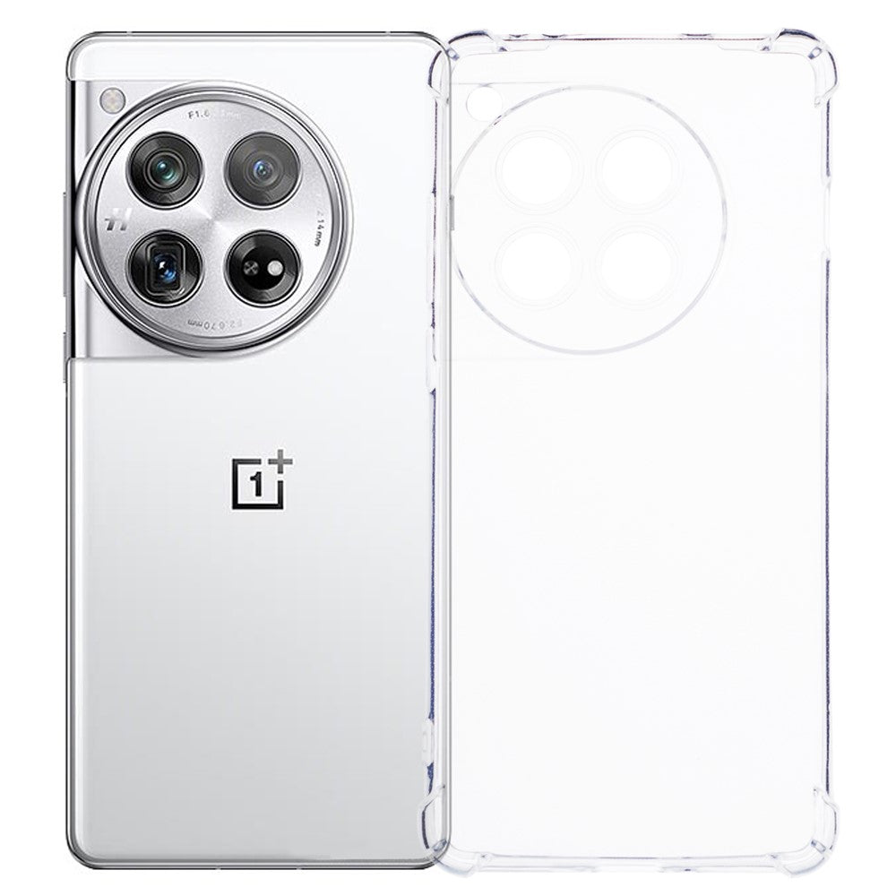 For OnePlus 12 5G TPU Case Clear Reinforced Four Corner Phone Back Shell