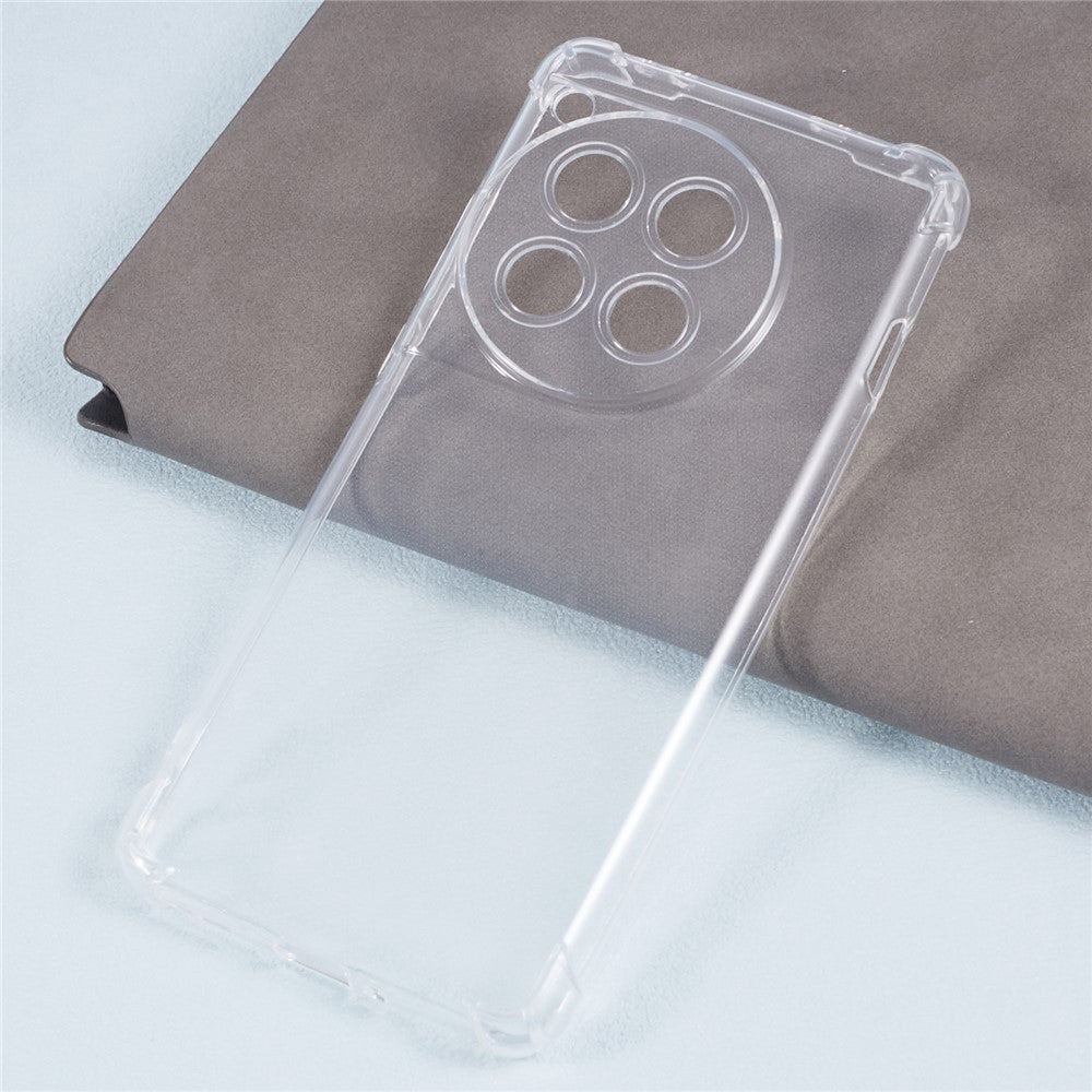 For OnePlus 12 5G TPU Case Clear Reinforced Four Corner Phone Back Shell