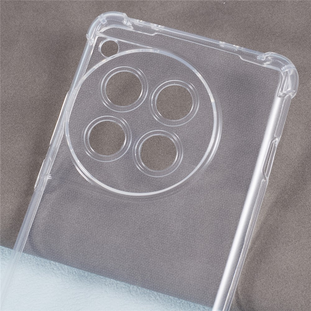 For OnePlus 12 5G TPU Case Clear Reinforced Four Corner Phone Back Shell