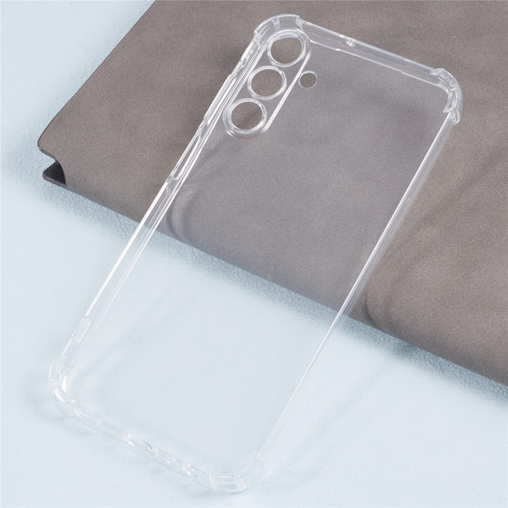 For Samsung Galaxy A15 4G / A15 5G TPU Case Enhanced Four Corner Clear Phone Shell