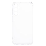 For Samsung Galaxy A24 4G (162.1 x 77.6 x 8.3mm) Clear Case Enhanced Four Corner TPU Protective Cover