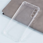 For Samsung Galaxy A24 4G (162.1 x 77.6 x 8.3mm) Clear Case Enhanced Four Corner TPU Protective Cover