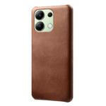 For Xiaomi Redmi Note 13 4G Phone Case Calf Textured Cushion Protective Cover