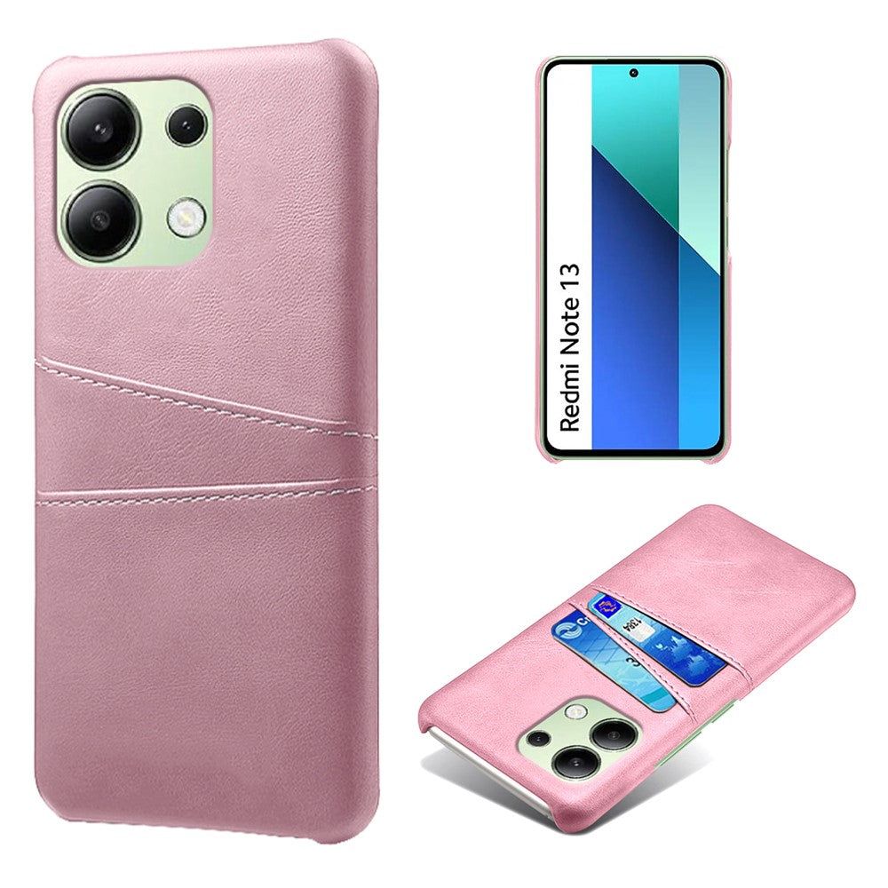 For Xiaomi Redmi Note 13 4G Phone Case Anti-Scratch Shockproof Cover with Card Holder