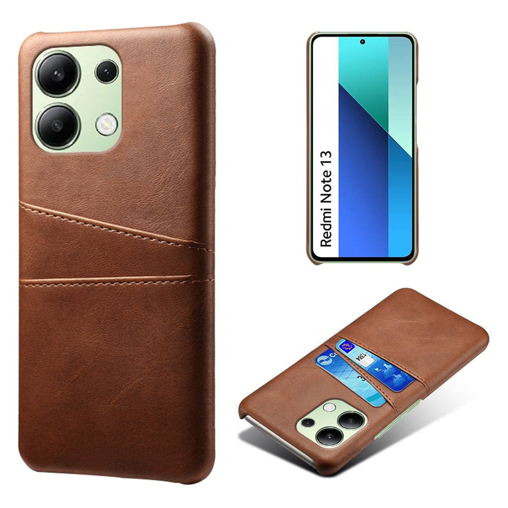 For Xiaomi Redmi Note 13 4G Phone Case Anti-Scratch Shockproof Cover with Card Holder