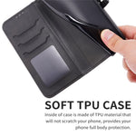 For Xiaomi Redmi Note 13 Pro 5G / Poco X6 5G Leather Case Happy Cat Pattern Folding Stand Phone Cover