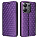 For Xiaomi Redmi Note 13 4G Wallet Case Stand Full Protection Leather Rhombus Phone Cover