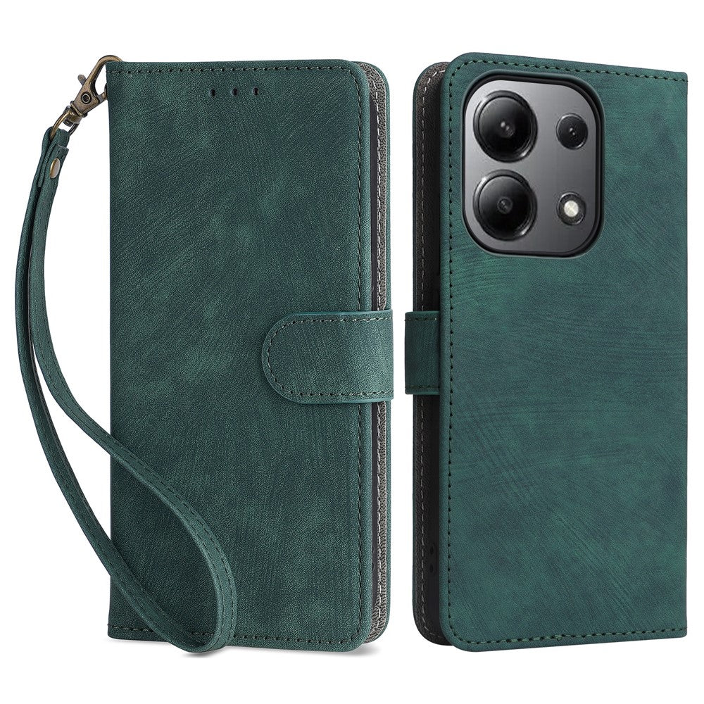 For Xiaomi Redmi Note 13 4G Wallet Leather Case Phone Cover RFID Blocking Protection