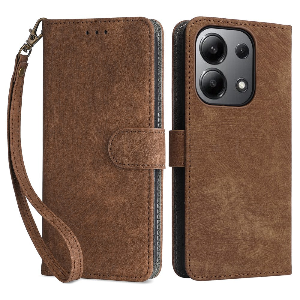 For Xiaomi Redmi Note 13 4G Wallet Leather Case Phone Cover RFID Blocking Protection