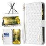 BINFEN COLOR BF Style-15 For Xiaomi Redmi Note 13 Pro+ 5G Case Zipper Magnetic Folio Phone Cover
