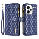 BINFEN COLOR BF Style-15 For Xiaomi Redmi Note 13 Pro+ 5G Case Zipper Magnetic Folio Phone Cover