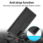 LC.IMEEKE For Samsung Galaxy A35 5G Microfiber Leather Case Phone Cover Magnetic Closing