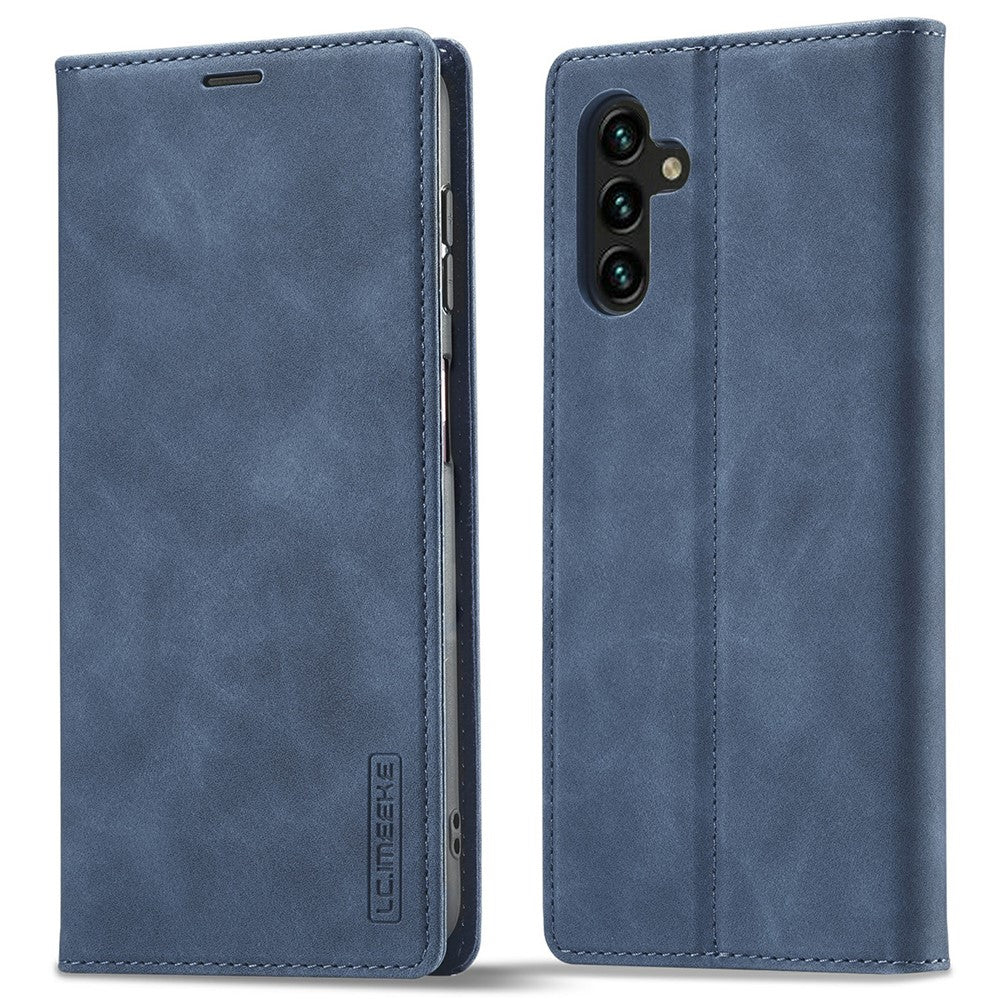 LC.IMEEKE Til Samsung Galaxy A55 5G Pung Etui Mikrofiber Læder Telefoncover