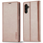 LC.IMEEKE Til Samsung Galaxy A55 5G Pung Etui Mikrofiber Læder Telefoncover