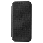 For Honor X8b 4G Stand Phone Case Carbon Fiber Texture Leather Cover