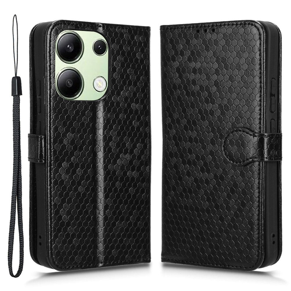 Xiaomi Redmi Note 13 4G Flip Phone Case Plånbok Läder Stativfodral