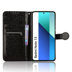 For Xiaomi Redmi Note 13 4G Flip Phone Case Wallet Leather Stand Cover