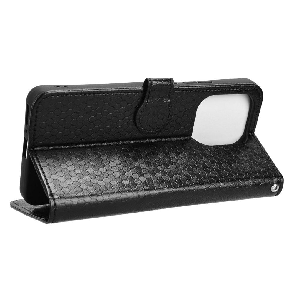 Xiaomi Redmi Note 13 4G Flip Phone Case Plånbok Läder Stativfodral