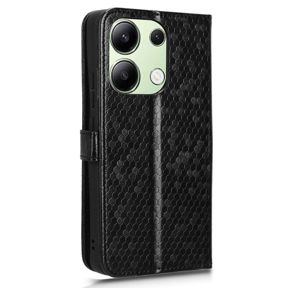 Xiaomi Redmi Note 13 4G Flip Phone Case Plånbok Läder Stativfodral