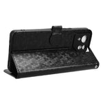 For Asus ROG Phone 8 Pro 5G / 8 5G Phone Wallet Case Dot Imprinted PU Leather Cover